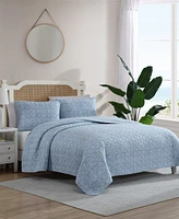 Nautica Floral Park Reversible -Pc. Quilt Set
