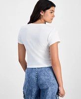 Self Esteem Juniors' Palm Beach Hotel Tee