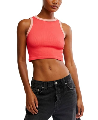 Free People Women's Make It Happen Brami Cropped Tank Top