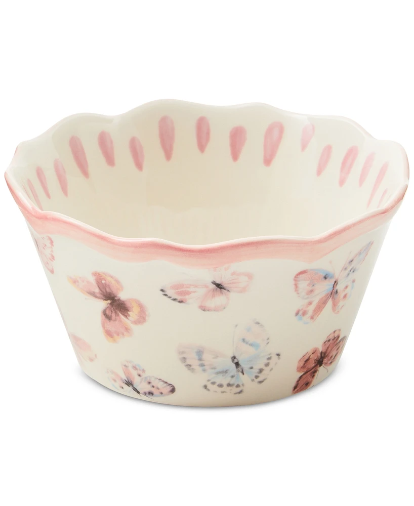 Mackenzie-Childs Butterfly Hill Printed Bowl, 8-oz.