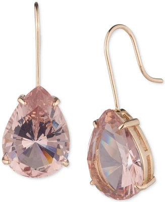 Lauren Ralph Pear-Shaped Stone Drop Earrings