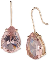 Lauren Ralph Pear-Shaped Stone Drop Earrings