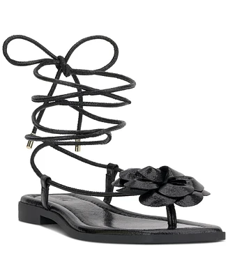 I.n.c. International Concepts Women's Gilma Flower Flat Sandals, Created for Macy's