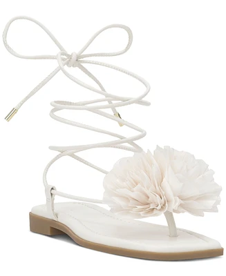 I.n.c. International Concepts Women's Gilma Flower Flat Sandals