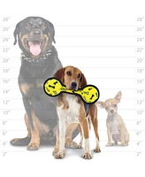 Tuffy Jr 2 Ball Tug Yellow Bone