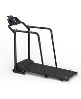 Ksports Advanced Rehab Treadmill with 2.25 Horsepower Motor and Bluetooth Kinomap for Workout Sessions, Exercise, and Active Recovery, Black