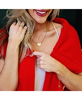 Non-Tarnishing 14k Gold Filled Chain with 6mm Cubic Zirconia Necklace