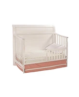 Westwood Design Taylor Farmhouse Wood Toddler Guard Rail in Sea Shell White