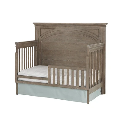 Westwood Design Leland Traditional Wood Toddler Guard in Sandwash Gray