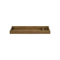 Westwood Design Highland Farmhouse Wood Changing Tray in Sand Dune Brown