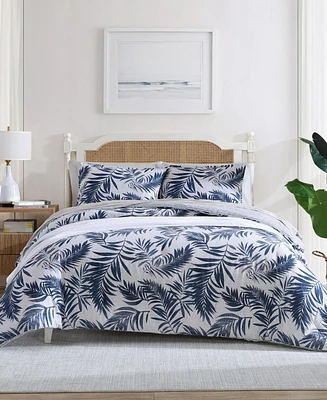 Nautica Marina Leaf Reversible 3-Pc. Comforter Set