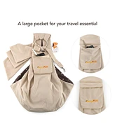 Furry Fido Adjustable Pocket Pet Sling - Solid Color