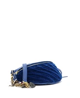 Pre-Owned Balenciaga Xs Souvenir Belt Bag Quilted Velvet