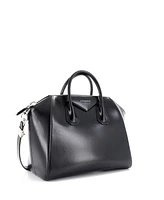 Pre-Owned Givenchy Antigona Bag Glazed Leather