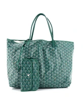 Pre-Owned Goyard Gm Saint Louis Tote Coated Canvas