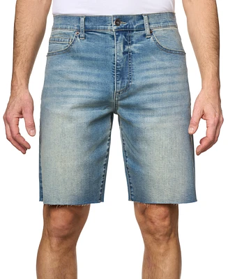 Lazer Men's Cooper Slim-Fit Stretch 9-1/2" Denim Shorts