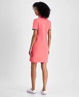 Tommy Hilfiger Women's Puff-Sleeve Polo Dress