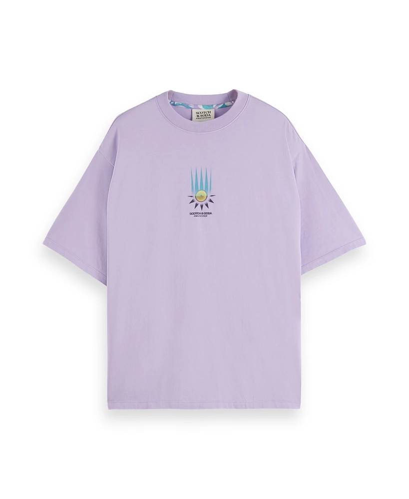 Scotch & Soda Men's Front Chest Artwork T-Shirt