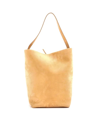 Pre-Owned The Row Medium N/S Park Tote Suede