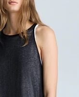 Kenneth Cole Women's Double-Layer Midi Tank Dress