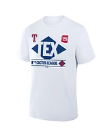 Fanatics Men's White Texas Rangers 2025 Spring Training Cactus League True Icon T-Shirt