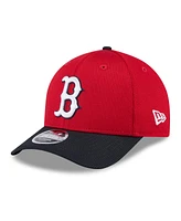 New Era Men's Red/Navy Boston Red Sox 2025 Spring Training 9FORTY Adjustable Hat