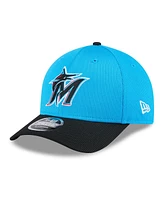 New Era Men's Blue/Black Miami Marlins 2025 Spring Training 9FORTY Adjustable Hat