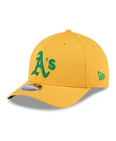 New Era Men's Gold Athletics 2025 Spring Training 9FORTY Adjustable Hat