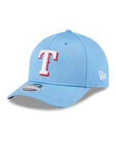 New Era Men's Light Blue Texas Rangers 2025 Spring Training 9FORTY Adjustable Hat