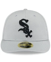 New Era Men's Gray Chicago White Sox 2025 Spring Training Low Profile 59FIFTY Fitted Hat