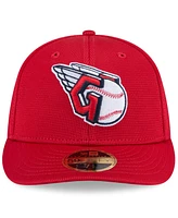 New Era Men's Red Cleveland Guardians 2025 Spring Training Low Profile 59FIFTY Fitted Hat