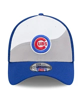 New Era Men's Gray/Blue Chicago Cubs 2025 Spring Training 39THIRTY Flex Hat