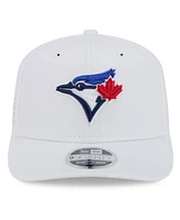 New Era Men's White Toronto Blue Jays 2025 Spring Training 9SEVENTY Coolera Stretch-snap Hat