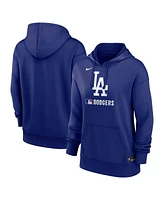 Nike Women's Royal Los Angeles Dodgers Authentic Collection Performance Pullover Hoodie