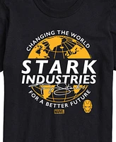 Airwaves Men's Iron Man Stark Industries Long Sleeve T-Shirt