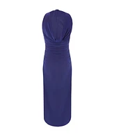 Quiz Women's Cowl Back Ity Maxi Dress