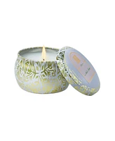 Aromatique The Smell of Spring Printed Tin Candle with Lid, 4 oz.