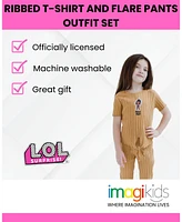 L.o.l. Surprise! Fierce T-Shirt and Flare Pants Outfit Set
