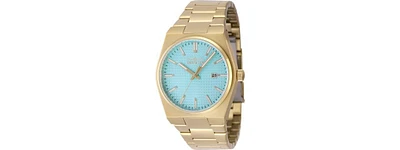 Invicta Men's Speedway Quartz 3 Hand Light Blue Dial Watch