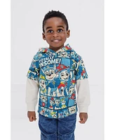 Paw Patrol Fleece 2fer Pullover Hoodie and Jogger Pants Outfit Set