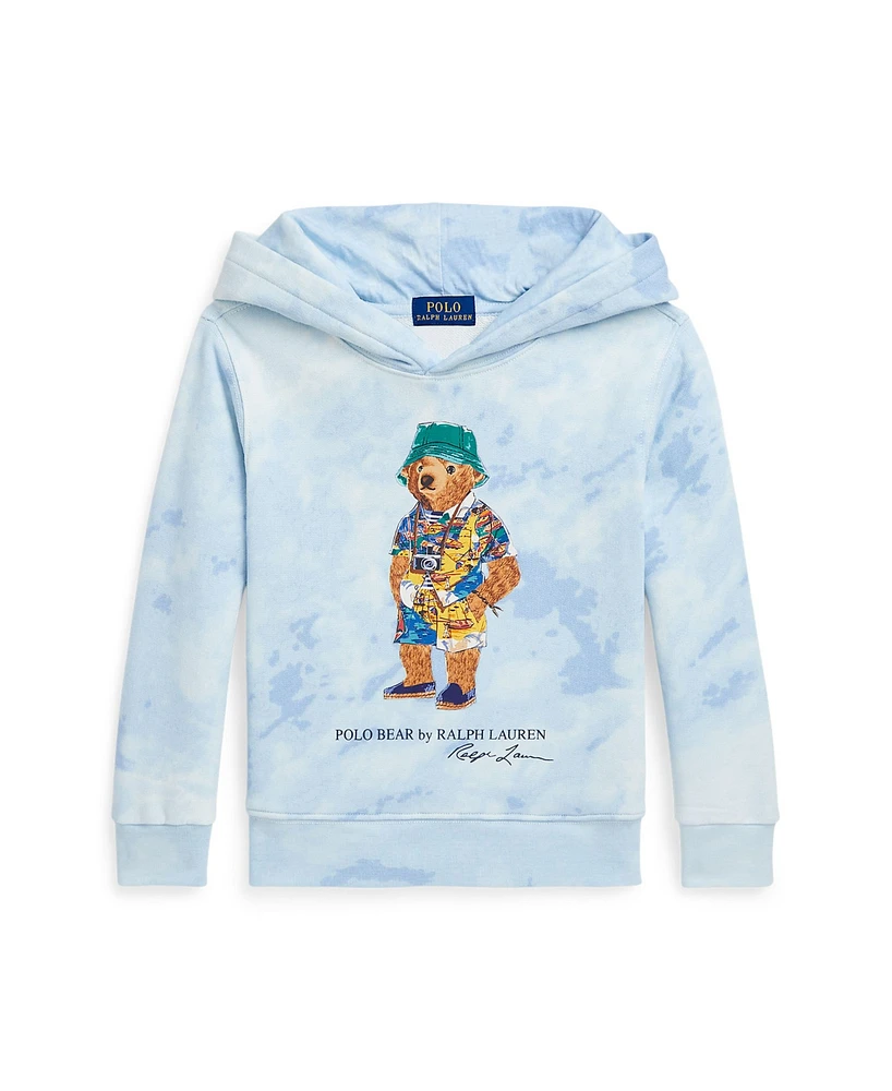 Polo Ralph Lauren Toddler and Little Boys Bear Cloud-Print Terry Hoodie