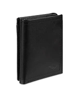 Dockers Men's Rfid Leather Z-Fold Trifold Wallet