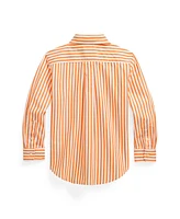 Polo Ralph Lauren Toddler and Little Boys Striped Poplin Shirt