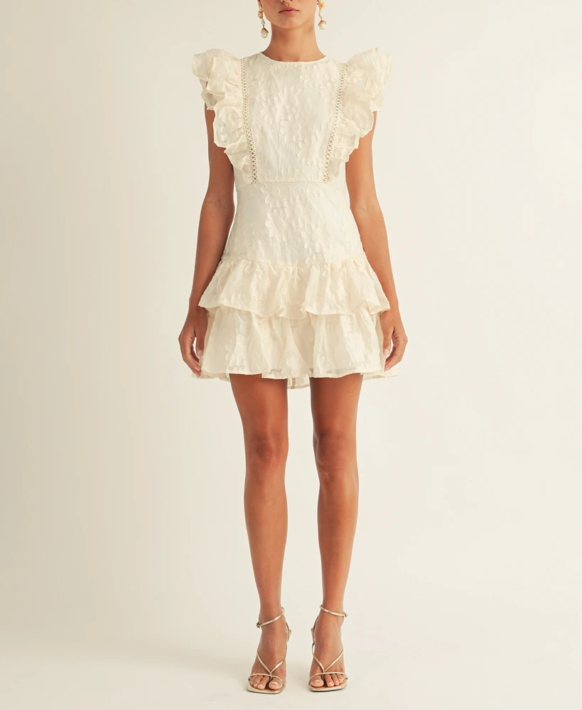 Arose Studio, Inc Women's Emily Ruffled Minidress