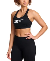 Reebok Women's Lux Vector Racer-Back Sport Bra