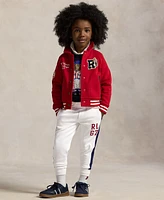 Polo Ralph Lauren Little Boys Logo Double Knit Joggers