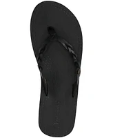 Journee Collection Tomi Braided Comfort Slip-On Flat Sandals