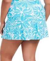 Bleu by Rod Beattie Plus Sock It To Me High-Waist Skirted Bottom