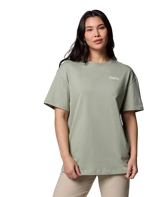 Columbia Women's Short Sleeve Graphic Oversized Top