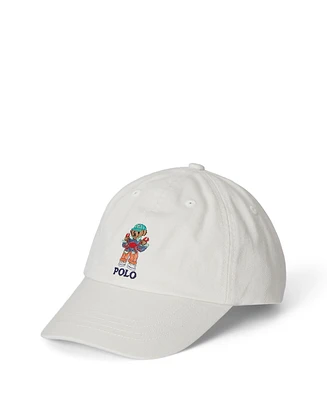 Polo Ralph Lauren Toddler and Little Boys Polo Bear Twill Ball Cap